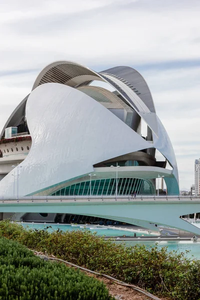 Valencia Spain April 2016 City Arts Sciences Designed Santiago Calatrava — Stock Photo, Image