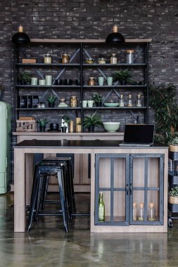 Modern mutfak iç mimarisi