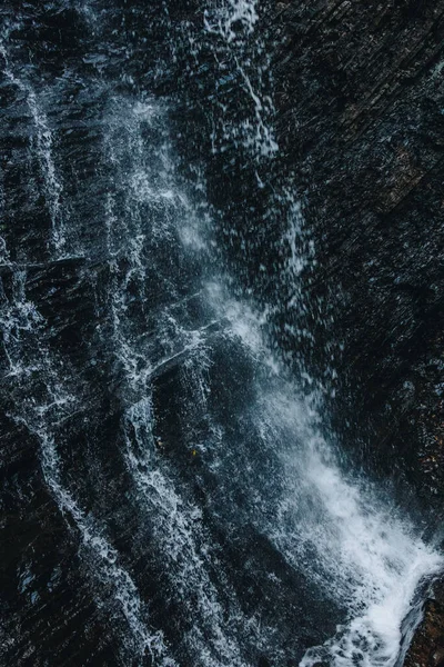 Cachoeira Montanha Huk Cárpatos Ucrânia — Fotografia de Stock