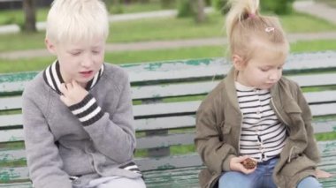 Parkta yürüyüşkardeş