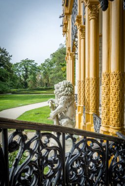 Hluboka nad Vltavou, Çek Cumhuriyeti - 19 Eylül 2017: Çek barok şatosu Hluboka nad Vltavou