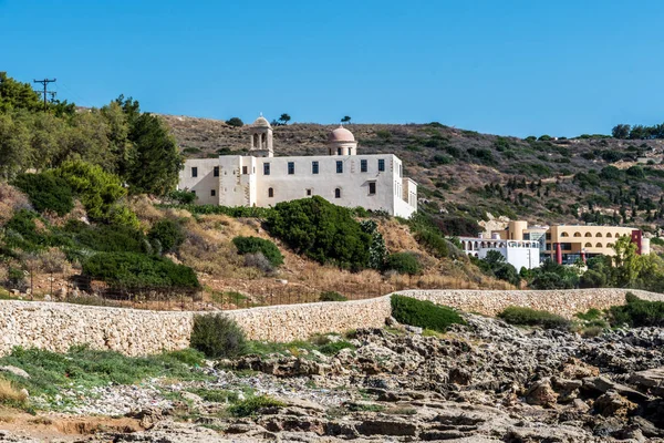 Gonia Odigitria Monastery Crete Sunny Day — Stock Photo, Image