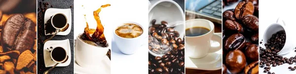 Collage of coffee — Stock Photo, Image