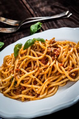 Makarna spagetti Bolognese