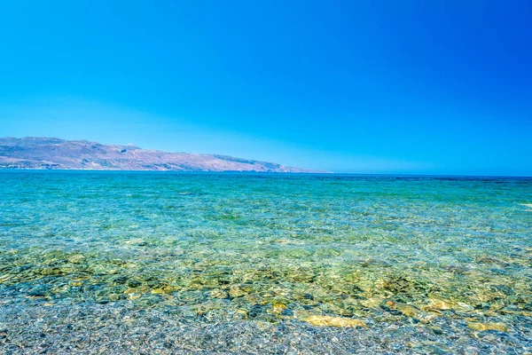 Ocean beach on the Crete — Stock Photo, Image