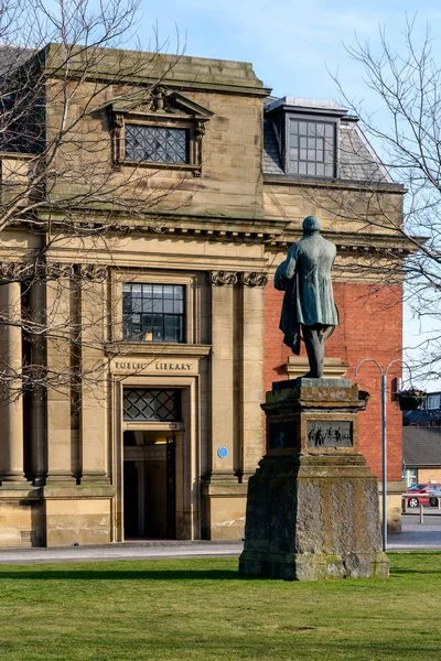 Biblioteca Middlesbrough Edificio Impressionante Sia All Esterno Che All Interno — Foto Stock