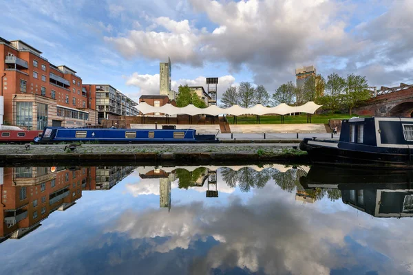 Arena Frequentemente Usada Para Festivais Comida Shows Música Manchester Reino — Fotografia de Stock