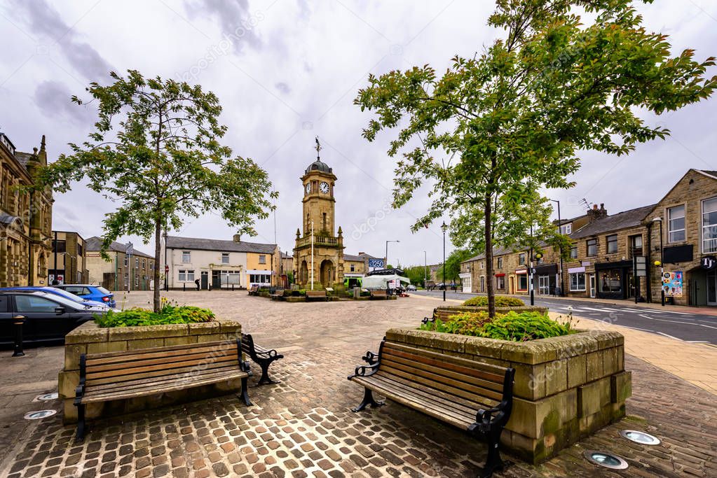 Great Harwood town in Hyndburn district of Lancashire, England