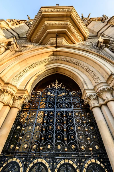 Door Main Entrance Bradford City Hall Centenary Square Bradford West — Stock Photo, Image