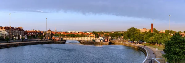 Panoramablick Auf Den Fluss Avon Und Die Altstadt — Stockfoto