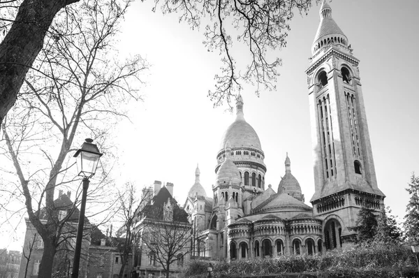 Basilica Heliga Hjärtat Paris Allmänt Känd Som Sacr Cur Basilikan — Stockfoto