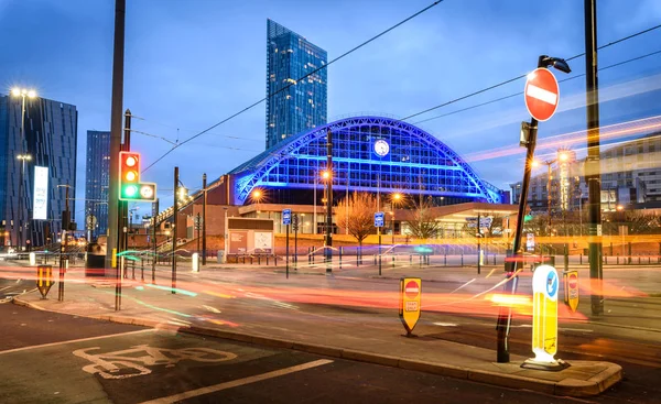 Manchester Central Fox Выставочный Конференц Центр Переоборудованный Бывшего Центрального Железнодорожного — стоковое фото