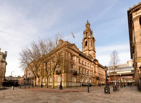 Preston City Council Conselho Distrital Trabalhando Lado Lancashire County Council — Fotografia de Stock