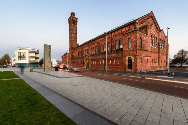 Victoria Baths Impressive Example Municipal Social Architecture Deserving English Heritage — Stock Photo, Image