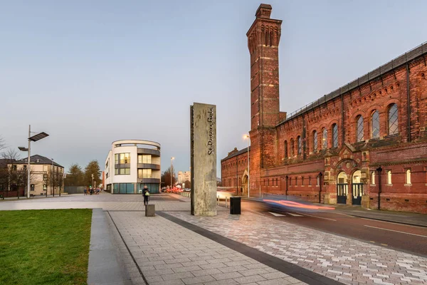 Ashton Old Baths Est Bâtiment Style Victorien Ashton Lyne Grand — Photo