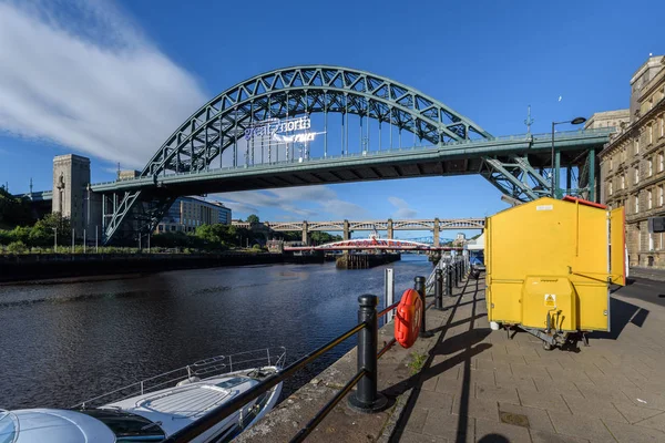 Tyne híd, Newcastle, Egyesült Királyság — Stock Fotó