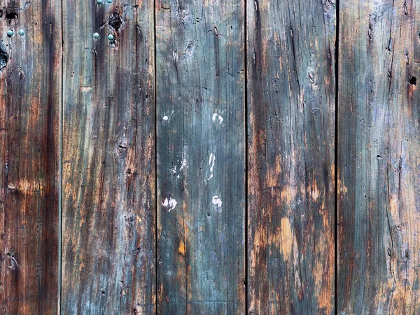 Staré Dřevo Textury Pozadí Zelené Modré Barvy Omezený Kopírovat Prostor — Stock fotografie