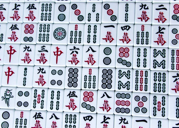 Маджонг Стародавній Азіатських Ігрового — стокове фото