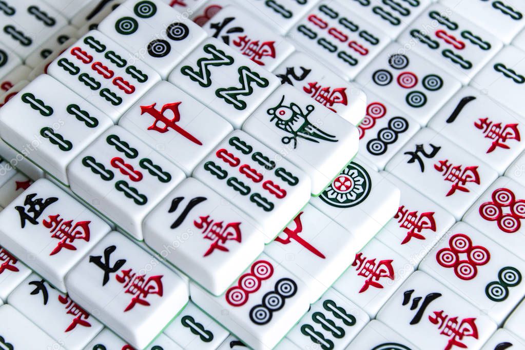 Mahjong is the ancient asian board game.