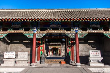 Zhang Xueliang, Mareşal Zhang'ın malikanesinde, Shenyang, Liaoning, Çin bulunan heykeli.