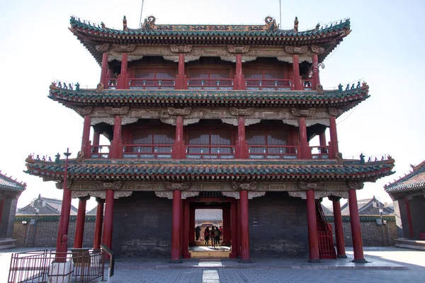 Shenyang Κίνα Δεκεμβρίου 2018 Shenyang Αυτοκρατορικό Παλάτι Παλάτι Του Μούκντεν — Φωτογραφία Αρχείου