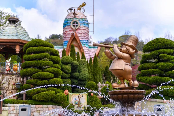 Seoel, Zuid-Korea-apr 24, 2019: Everland Resort is een pretpark en een vakantie resort in Yongin. Het beroemdste pretpark in Zuid-Korea. — Stockfoto