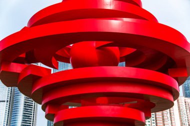 Qingdao, Çin - 29 Haziran 2019: 