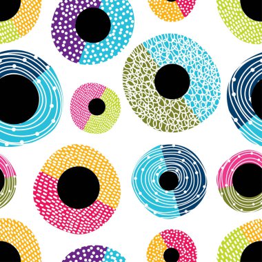 Kusursuz desen, benekli kumaş, duvar kağıdı, vektör..