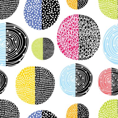 Kusursuz desen, benekli kumaş, duvar kağıdı, vektör..