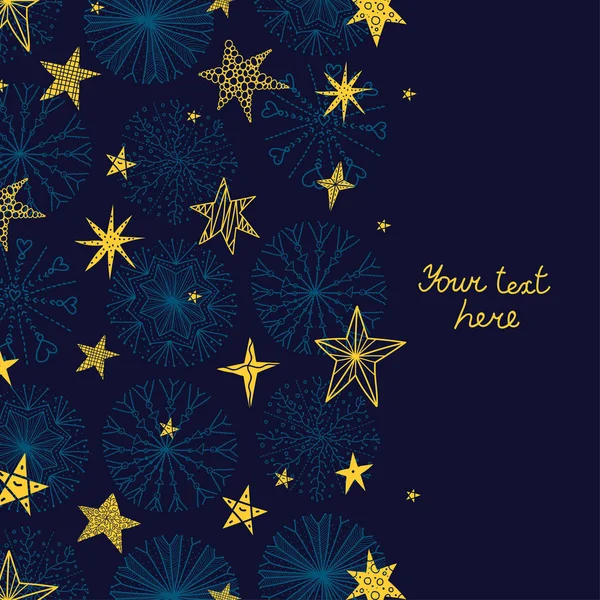 Cute Magic Set Stars Vector Illustration - Stok Vektor