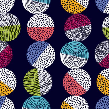 arka plan daire vektör çizim ile 