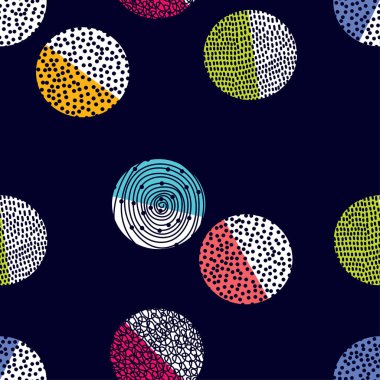 arka plan daire vektör çizim ile 