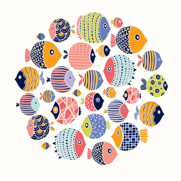 Симпатичная рыбка. Вокруг мотива с рыбой
.