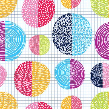 soyut halkalar vektör çizim 