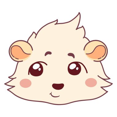 Komik cavy düşündü - spekülasyon ifadeleri, dalgın emoji