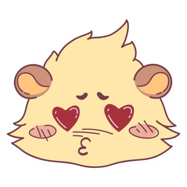  kalp gözünde - Avy kız emoji aşk ve flört ediyor