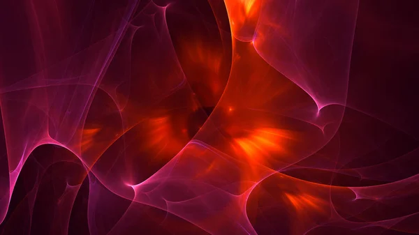 Representación Fondo Luz Fractal Abstracta — Foto de Stock