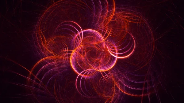 Representación Fondo Luz Fractal Abstracta —  Fotos de Stock