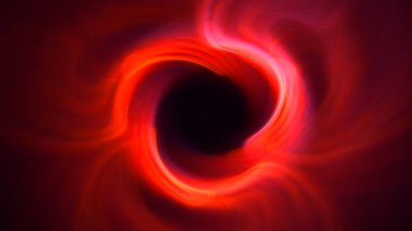 Soyut fraktal ışık arkaplanı 3 boyutlu oluşturuluyor