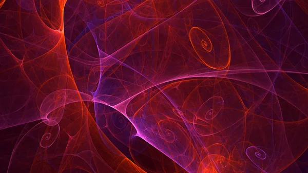 Rendering Abstract Fractal Light Background — Stock Photo, Image