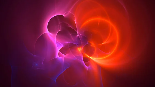 Rendering Abstract Fractal Light Background — Stock Photo, Image