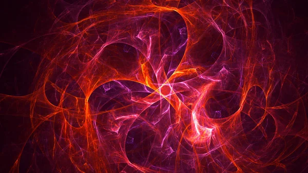 Representación Fondo Luz Fractal Abstracta — Foto de Stock