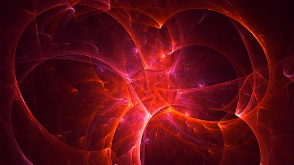 Rendering Abstract Fractal Light Background — Stock Photo, Image