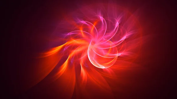 Rendering Abstract Fractal Light Background — Stock Photo, Image