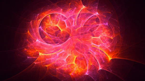 Απόδοση Αφηρημένη Fractal Φως Φόντο — Φωτογραφία Αρχείου