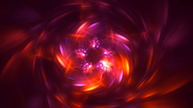 Soyut fraktal ışık arkaplanı 3 boyutlu oluşturuluyor