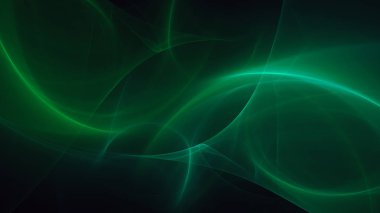 Soyut fraktal ışık arkaplanı 3 boyutlu oluşturuluyor