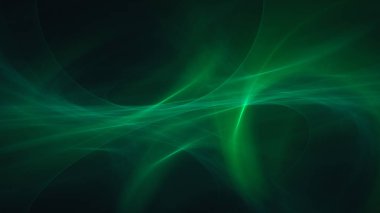 Soyut fraktal ışık arkaplanı 3 boyutlu oluşturuluyor