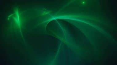 Soyut fraktal ışık arkaplanı 3 boyutlu oluşturuluyor