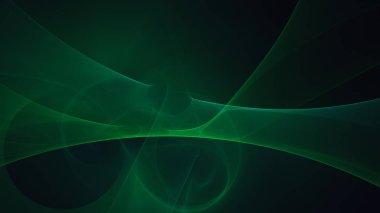 Soyut fraktal ışık arkaplanı 3 boyutlu oluşturuluyor